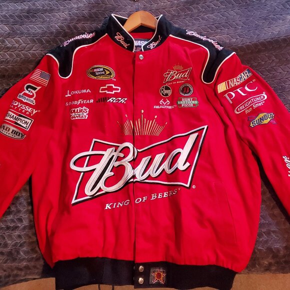 Nascar-Budweiser  Kevin Harvick Team Jacket - Picture 1 of 4